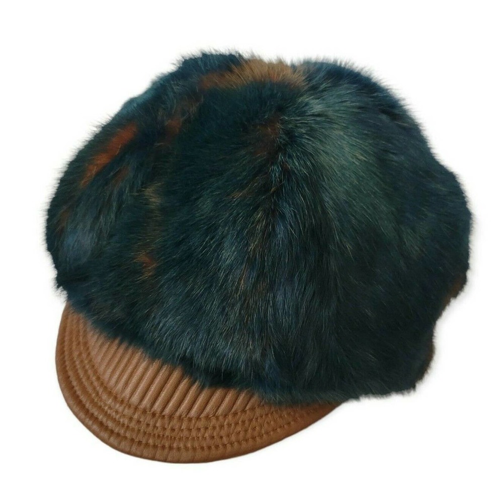 Kokin of NY Real Fur Women Bonnet Hat